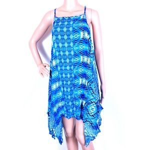 LOVE by CHESLEY Women Dress High n Low Blue Size M - NWT